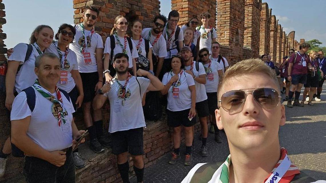 Scout, anche Tolfa al raduno a Verona delle Comunità capi