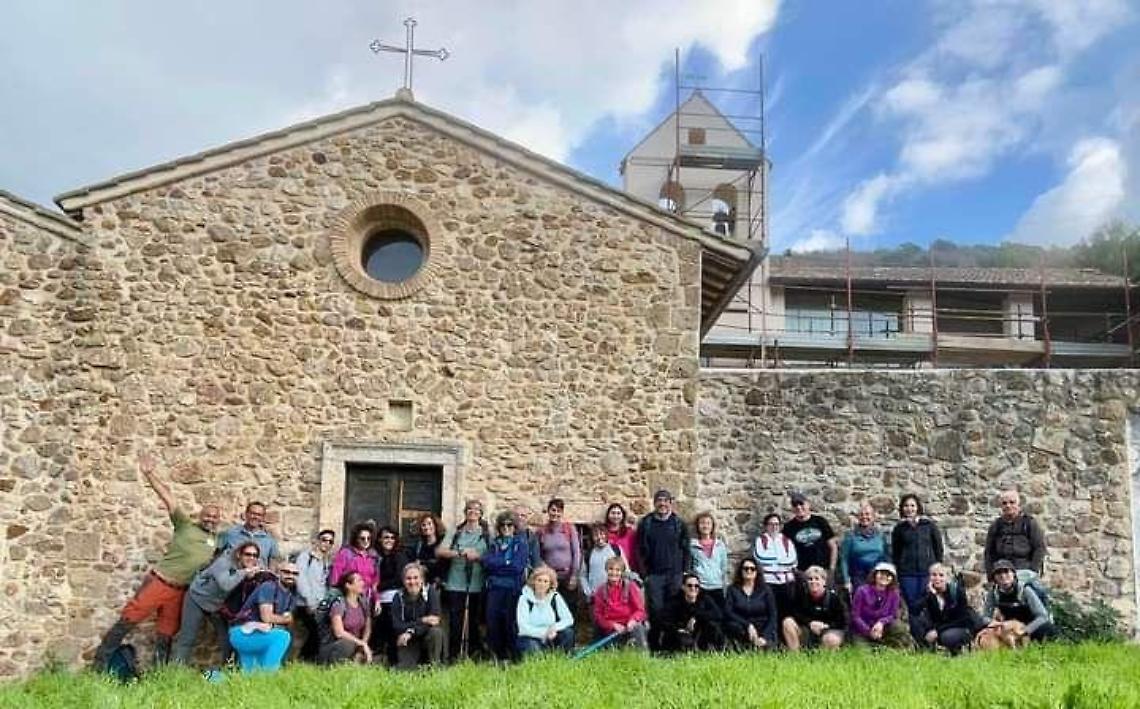 Il cammino dell&rsquo;Allume tra segnaletica Cai e tracce gps