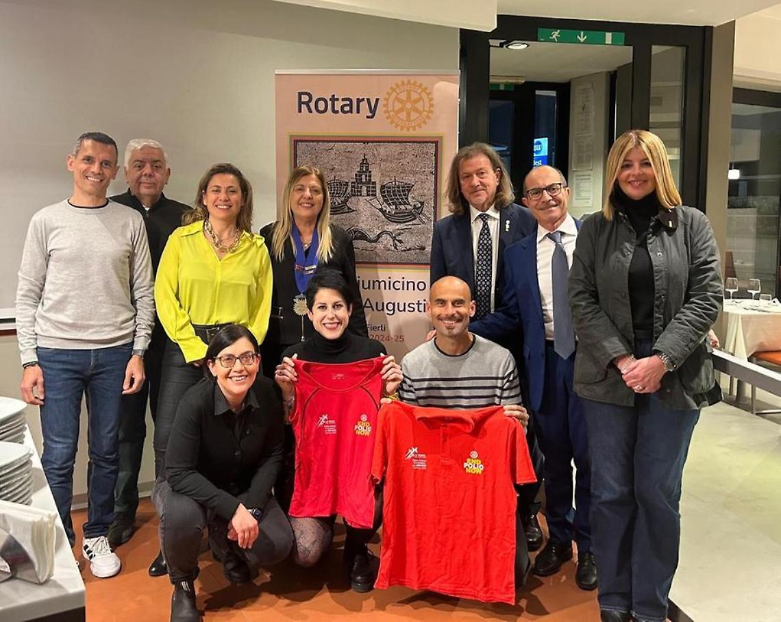 Il Rotary Club Fiumicino Portus Augusti parteciper&agrave; alla maratona di Roma