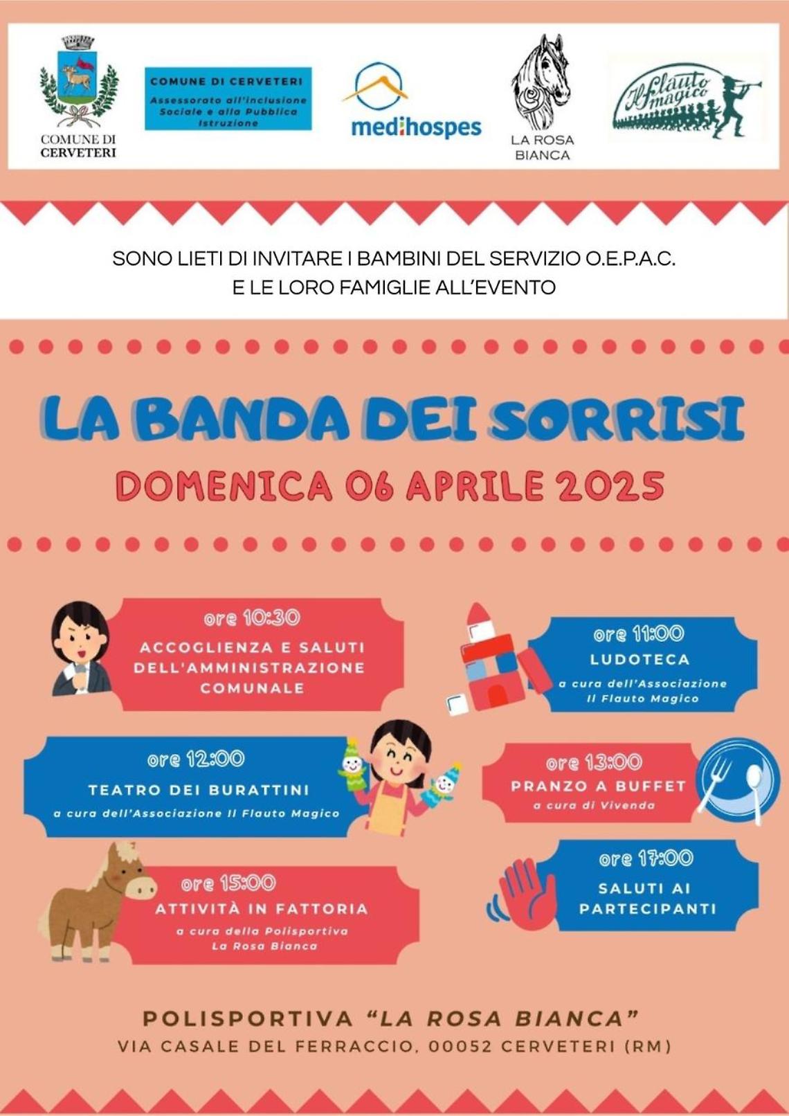 &ldquo;La Banda dei Sorrisi&rdquo;, una giornata tra natura e svago per gli assistiti dal servizio OePac