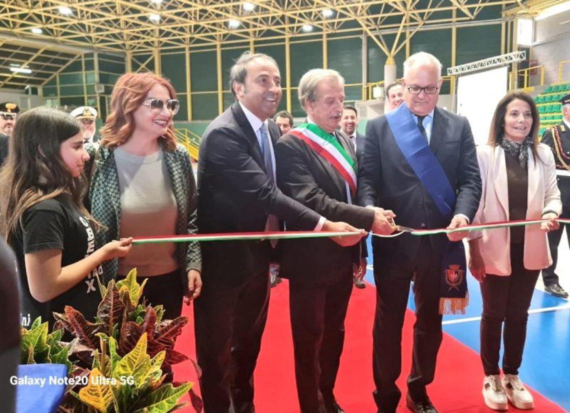 Festa grande per il nuovo Palazzetto dello sport di Santa Marinella