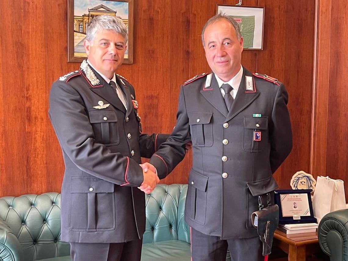 Carabinieri: l&rsquo;appuntato scelto Carmine Napoli va in pensione