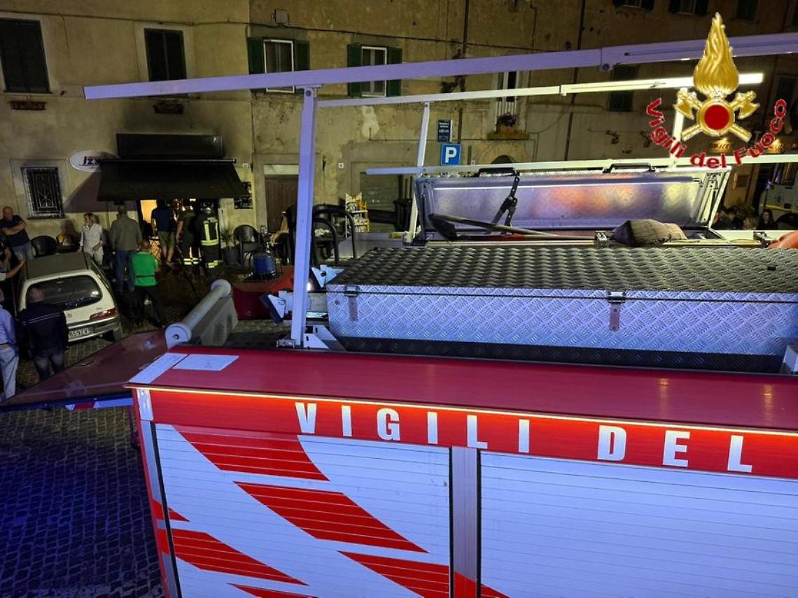 In prognosi riservata i due proprietari della pizzeria