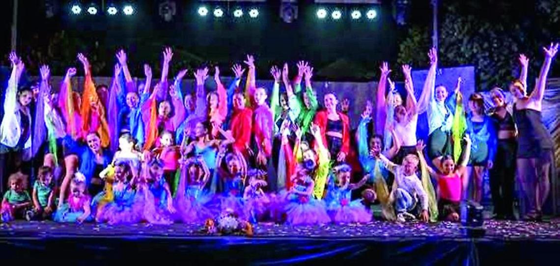 Serata di emozioni e danza: il saggio &ndash; spettacolo della Dance World incanta Allumiere