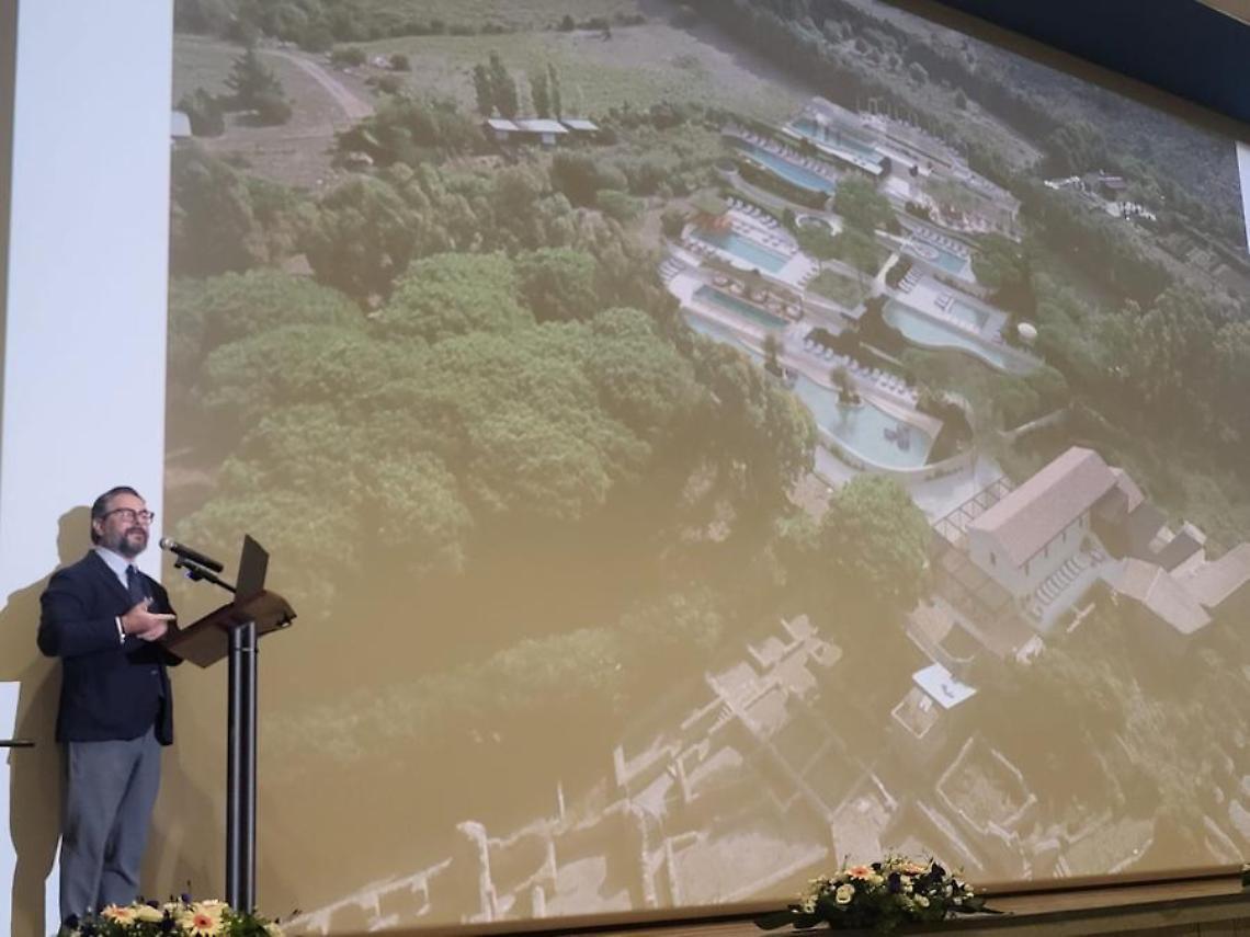 Un teatro sull’acqua per rilanciare il territorio: presentato il masterplan del nuovo polo termale