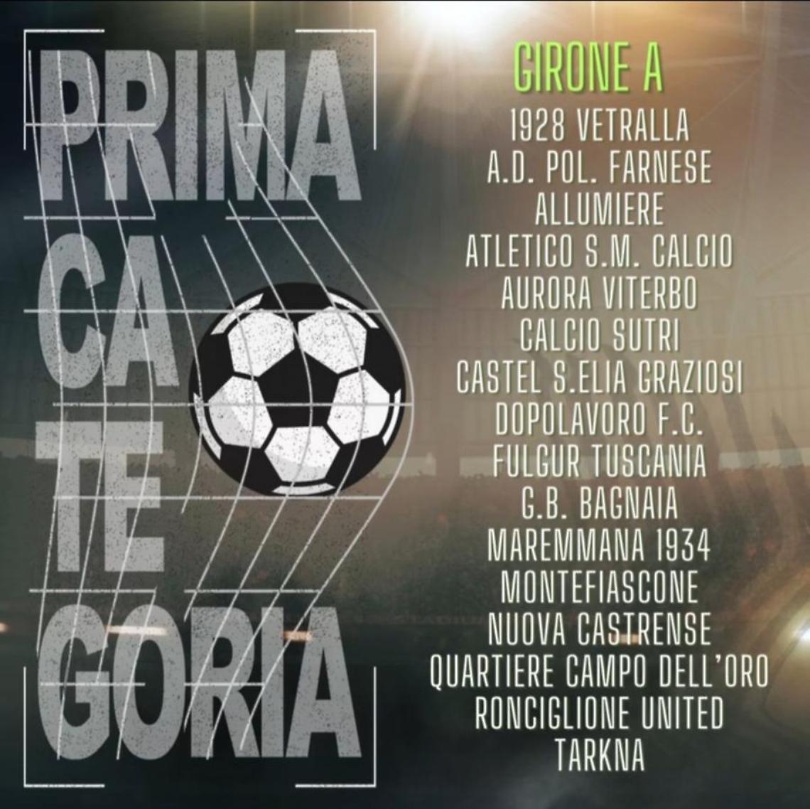 Ecco i gironi di Prima e Seconda: salta il derby Csl-Evergreen