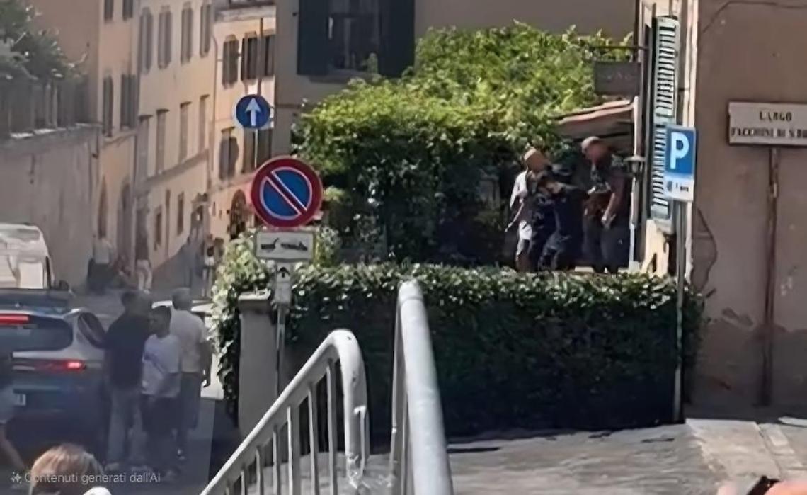 Viterbo: i due turchi fanno scena muta