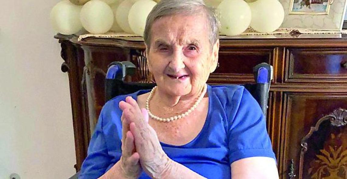 Festeggiati i cento anni di vita di Gina Giannoni