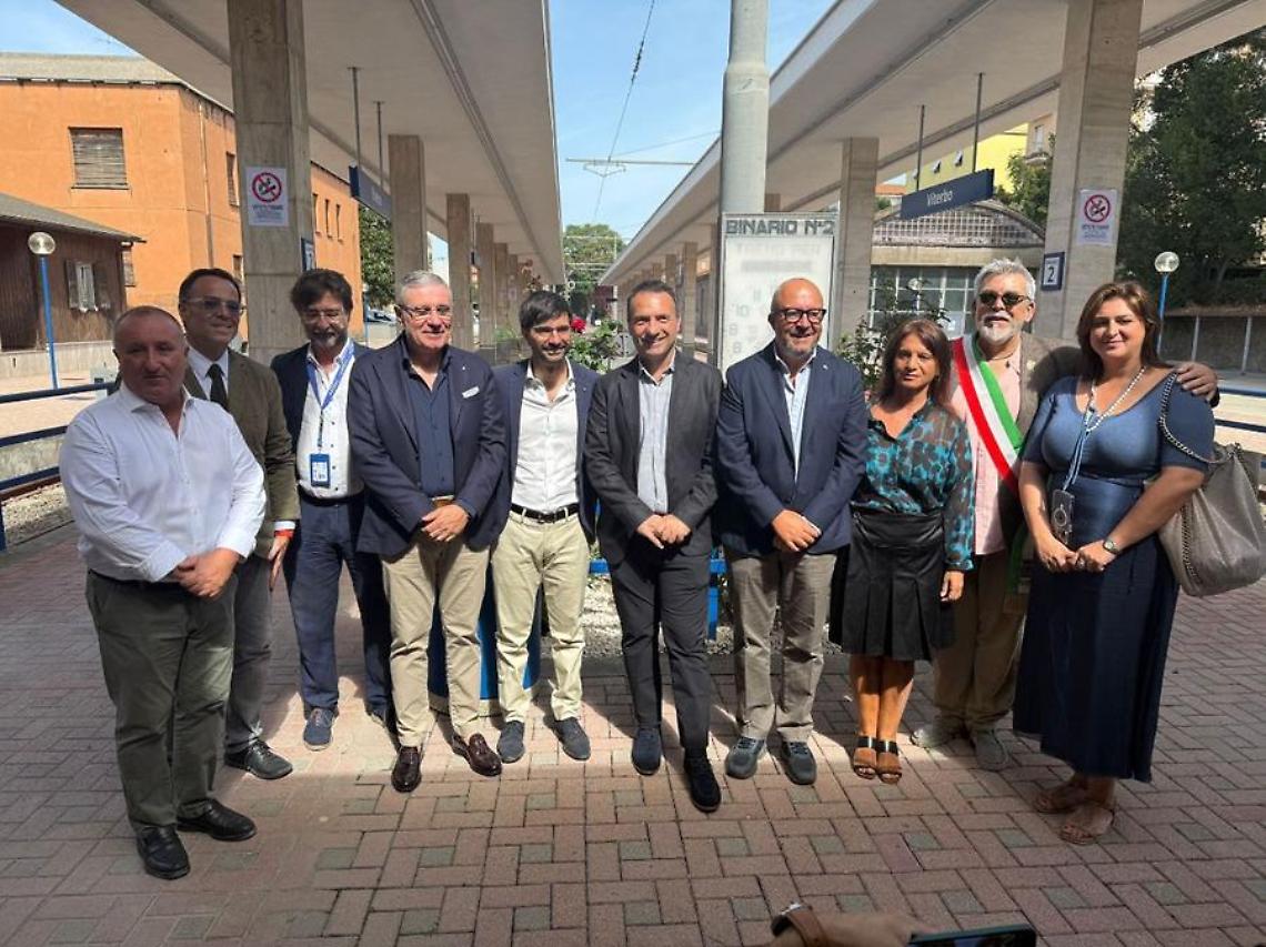 L’assessore regionale Ghera inaugura la stazione riqualificata della Roma Nord