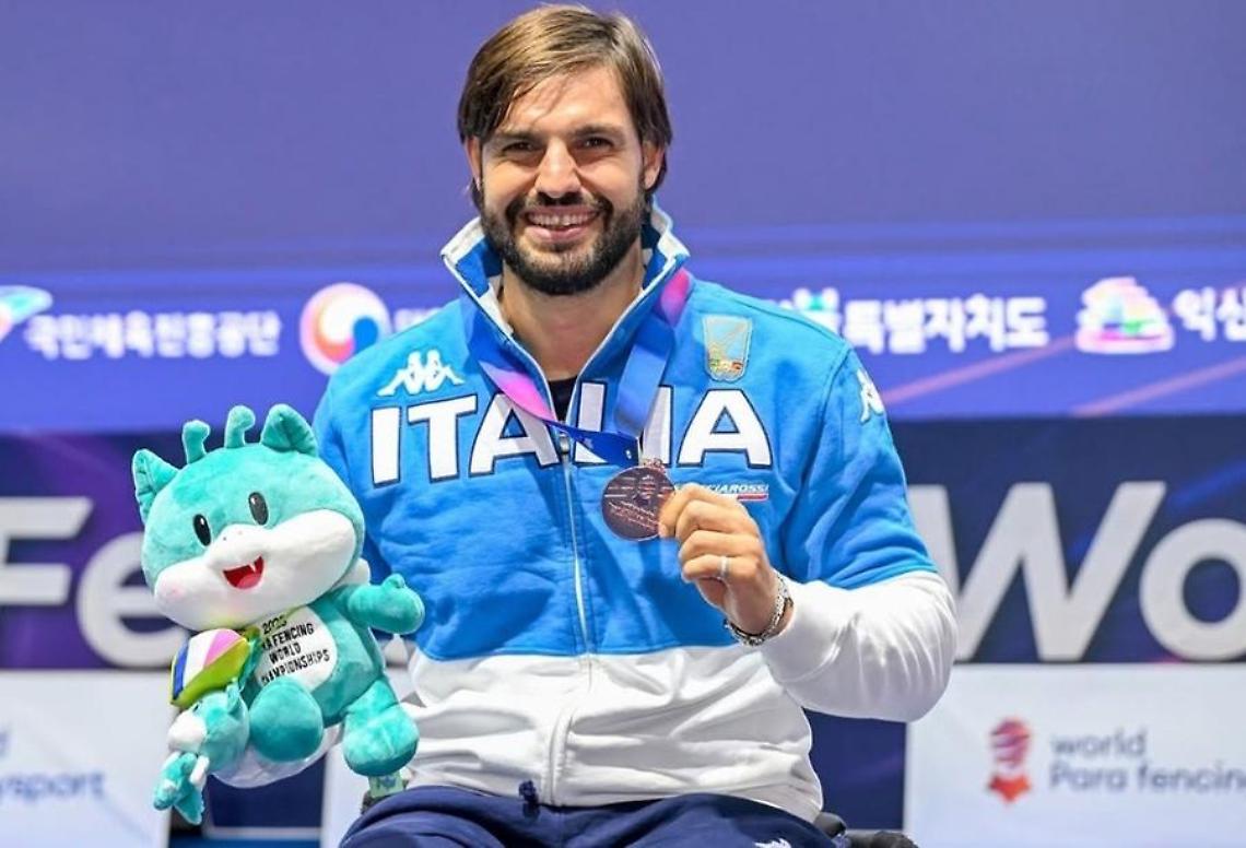Mondiali Paralimpici di Iksan, Fiumicino ha il suo campione: è trionfo per Giordan