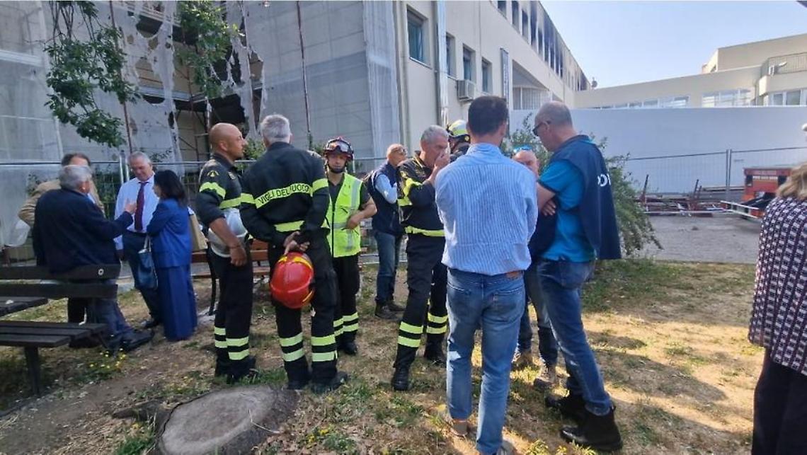 Viterbo: dissequestrata palazzina della facoltà Agraria distrutta dal rogo