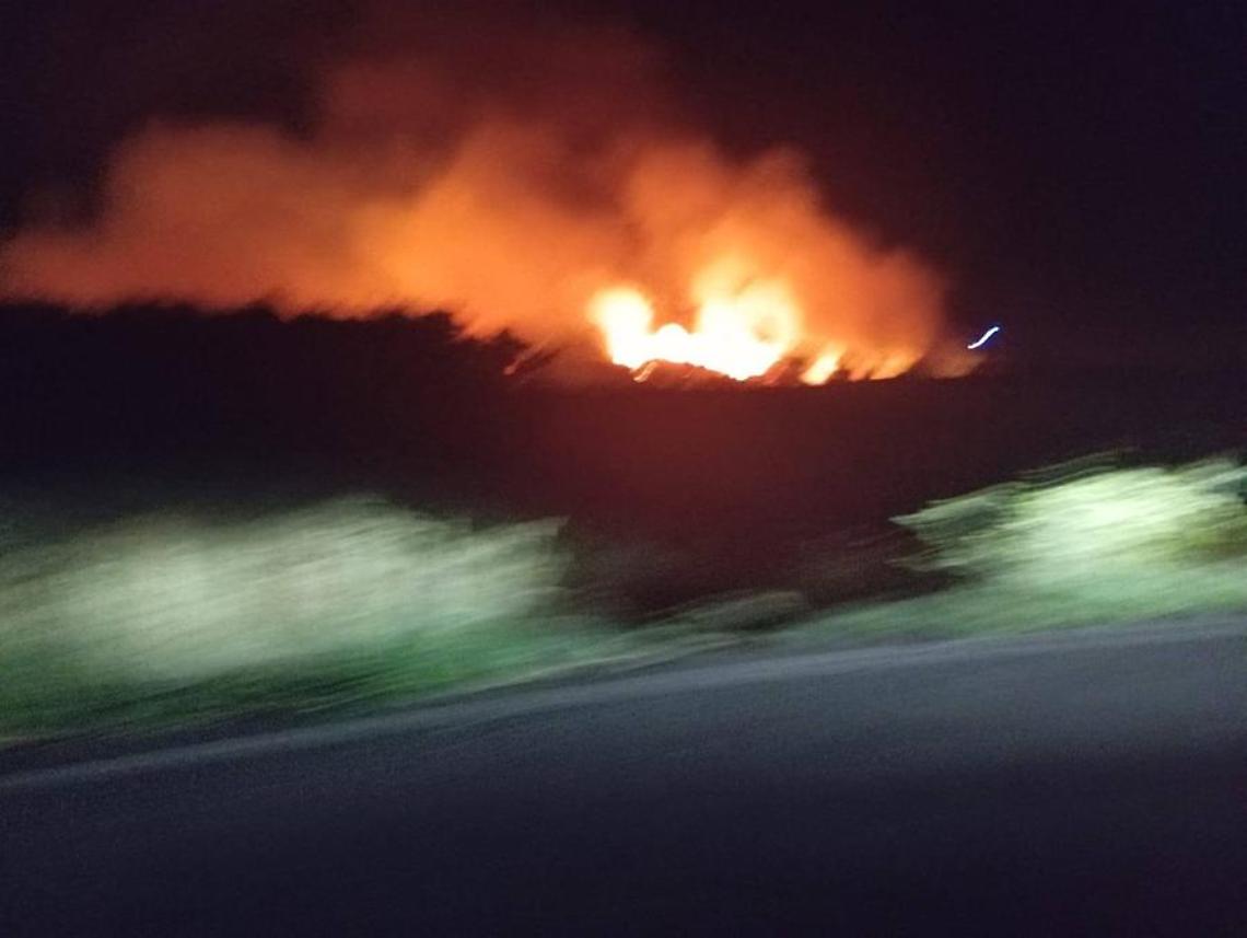 Vasto incendio tra Sant’Agostino e la Litoranea