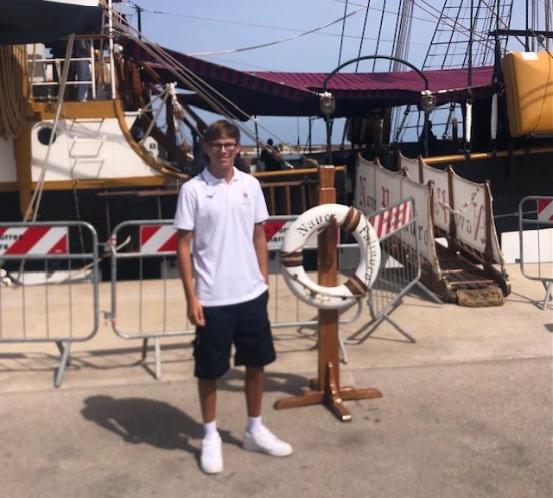Lni sempre a bordo: Riccobello sulla nave Palinuro