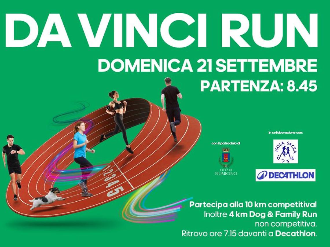 Comunità e divertimento: a Fiumicino arriva la “Da Vinci Run”