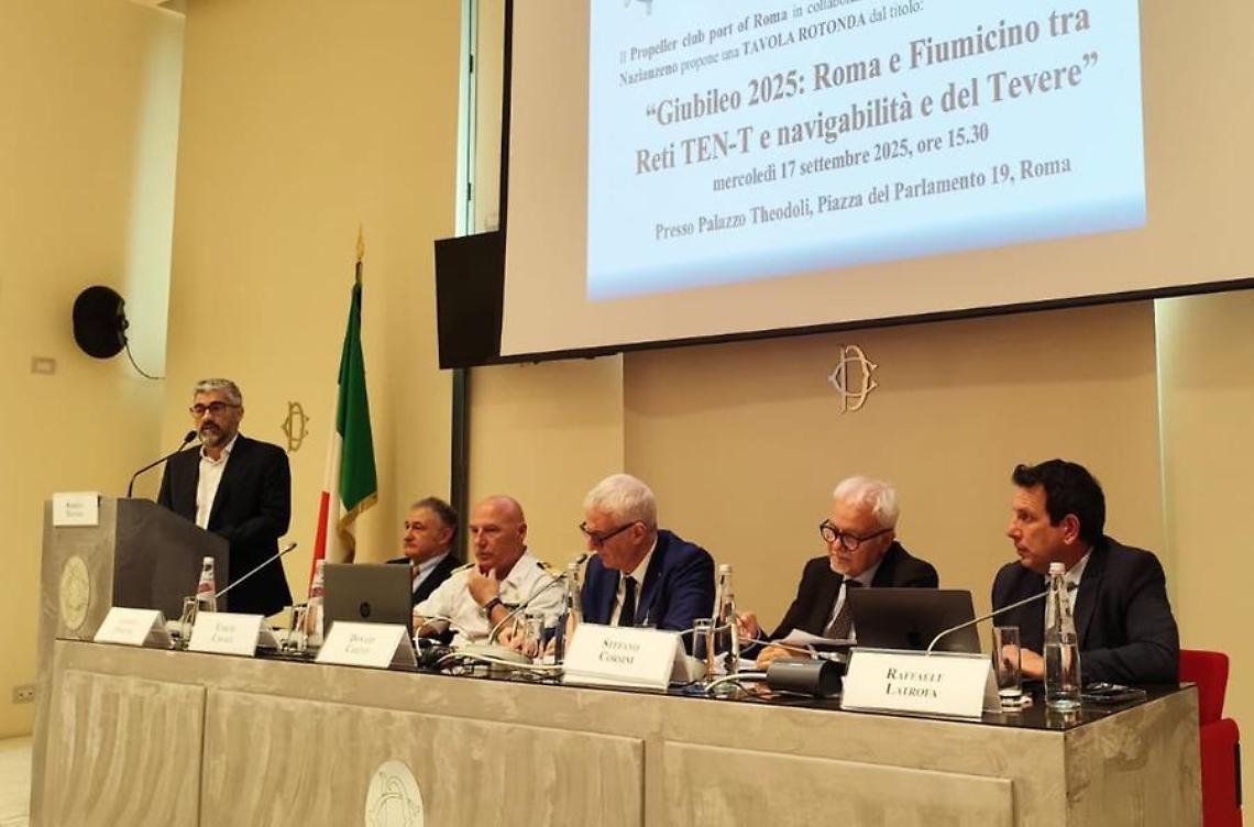 Roma e Fiumicino tra Reti TEN-T e navigabilità del Tevere