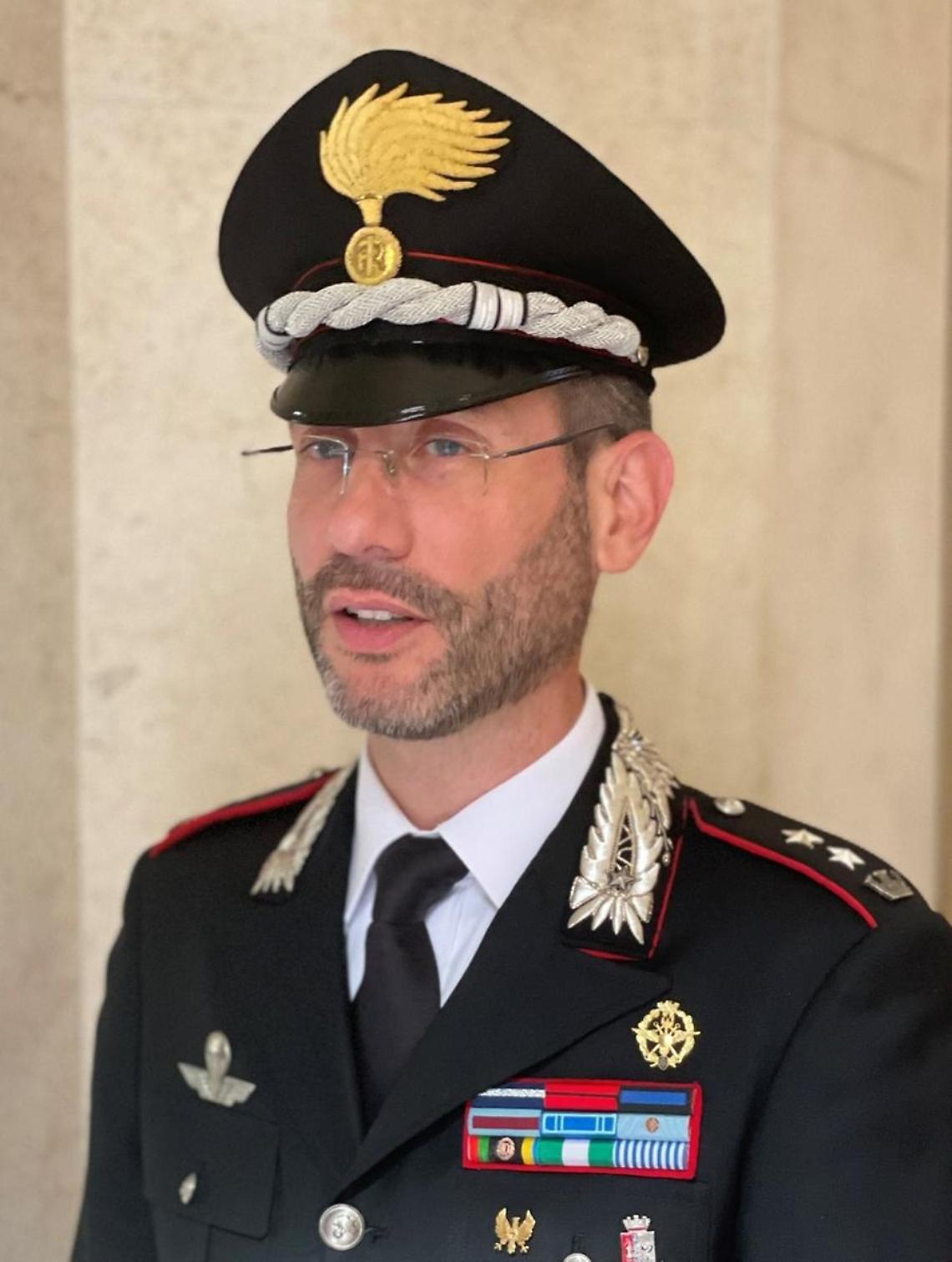 Il Gruppo Carabinieri di Ostia saluta il tenente colonnello Stefano Tosi