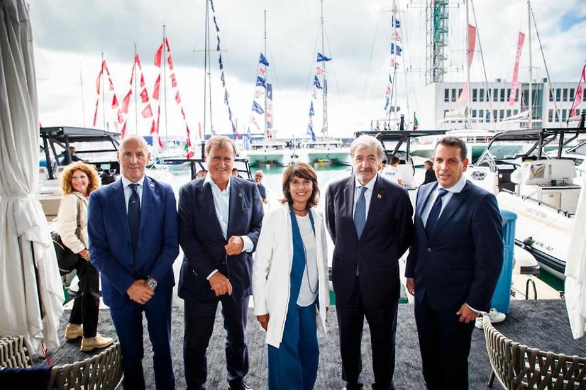 Angelilli e Latrofa al Salone nautico di Genova