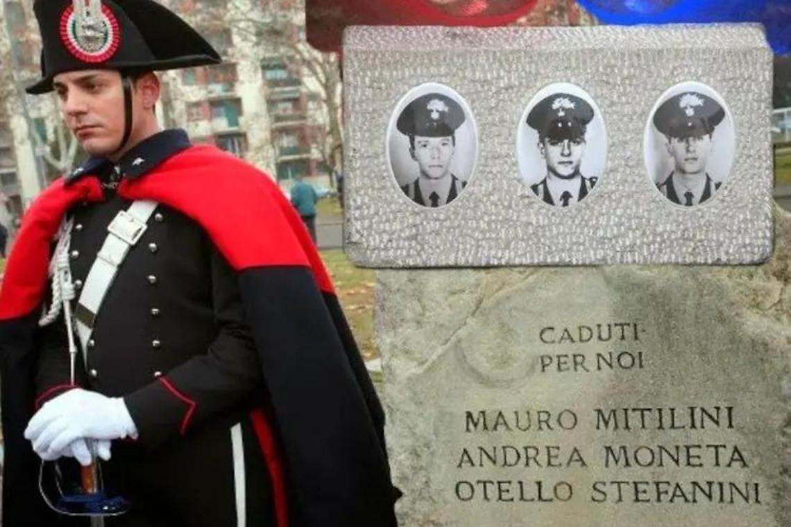 Sabato la cerimonia di commemorazione del carabiniere Andrea Moneta ucciso nel 1991 dalla banda della “Uno bianca”