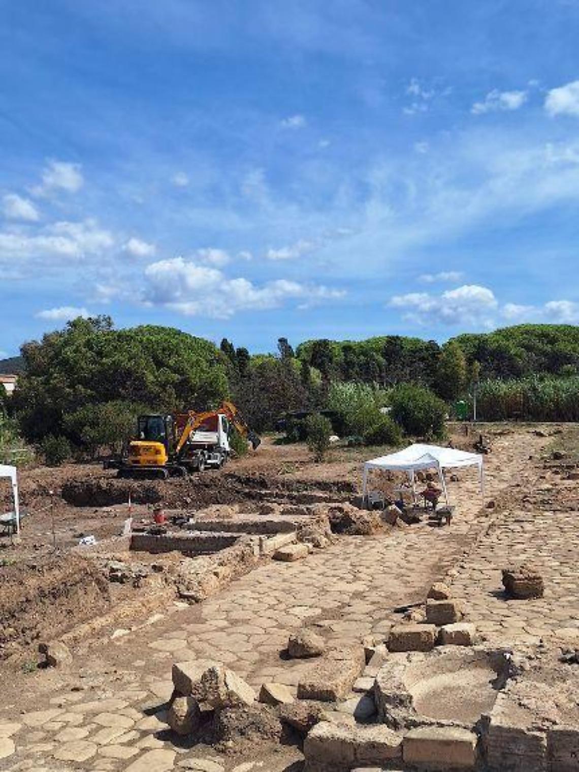 Report sulla campagna di scavi a Castrum novum