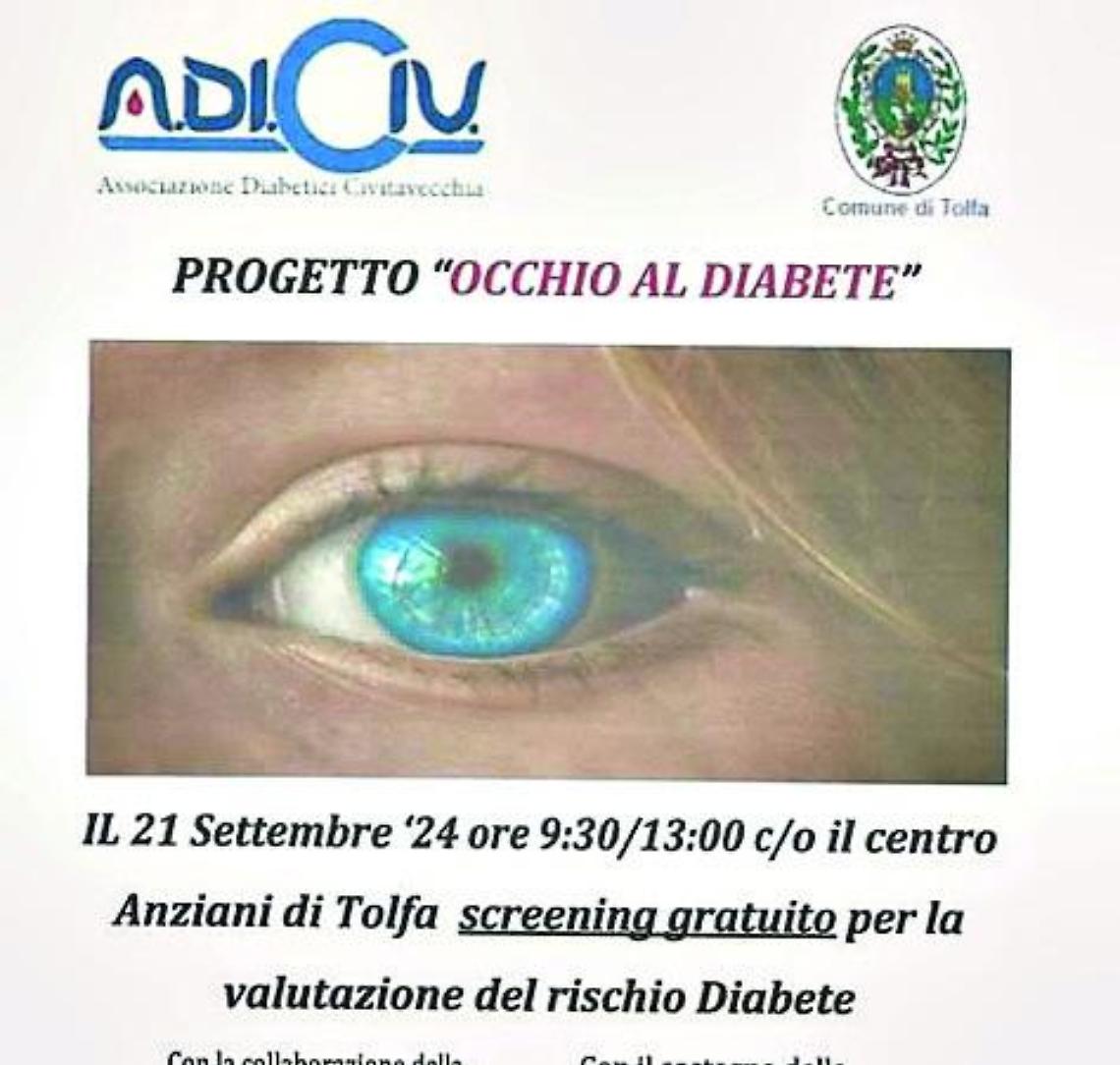 Al centro anziani La Rocca, una giornata di prevenzione dedicata al diabete