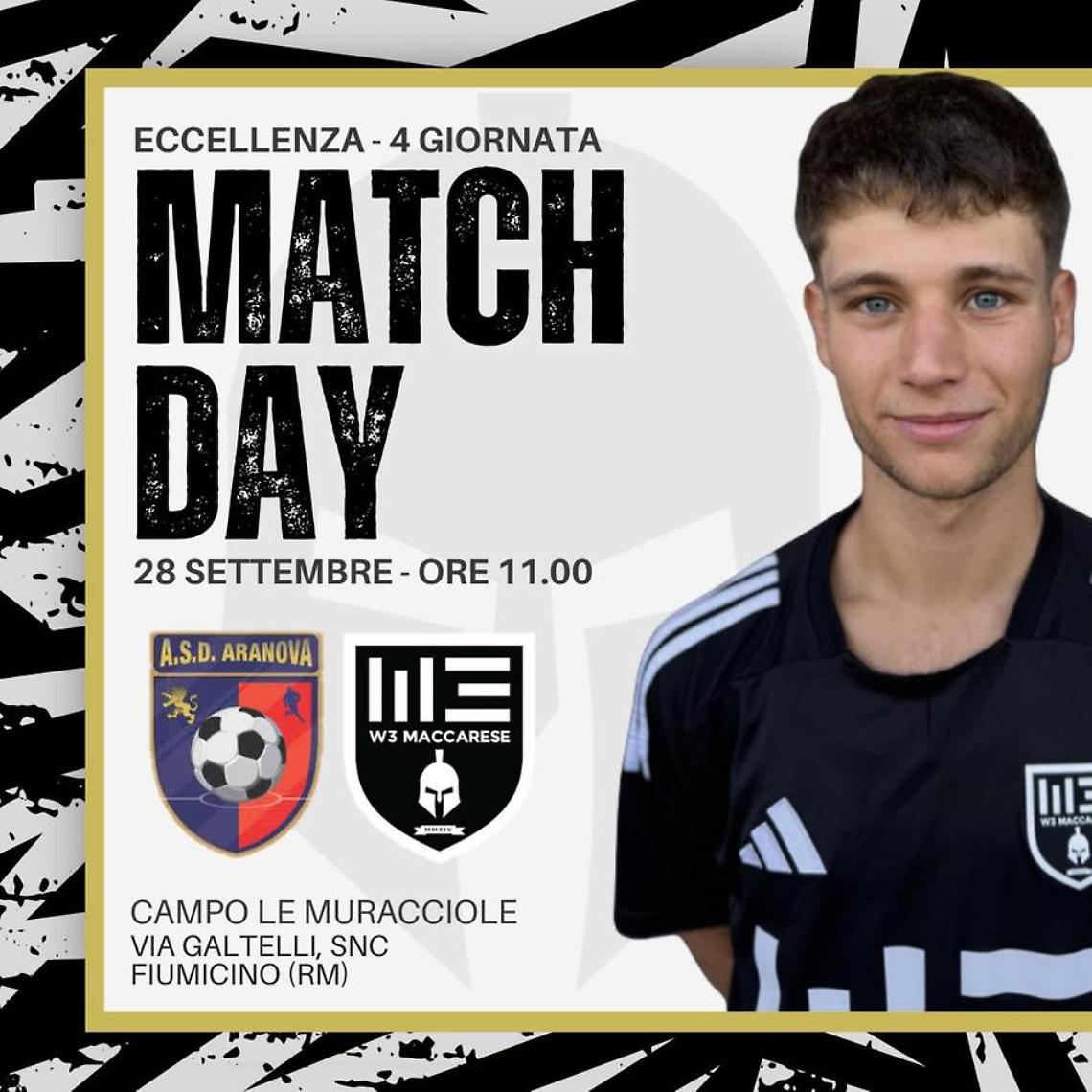 È tempo di derby tra Aranova e W3 Maccarese
