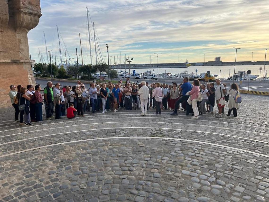Lazzaretto, successo per la passeggiata con l’associazione Archeologica Centumcellae