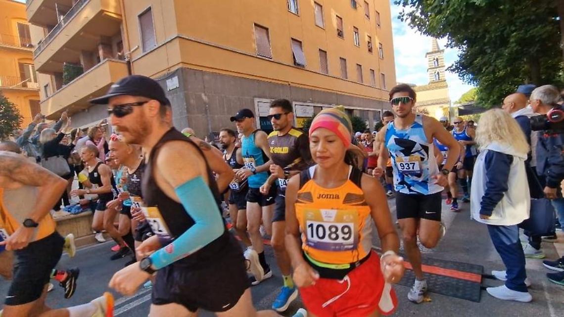 La prima mezza maratona di Viterbo è stata un successo