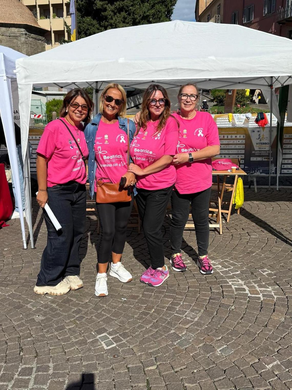 Viterbo Half Marathon: le volontarie dell’Associazione Beatrice in prima linea per la prevenzione
