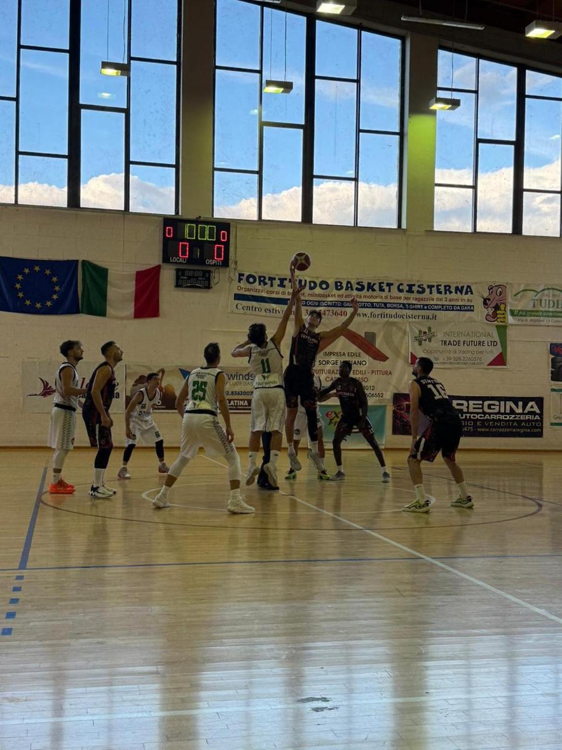 La Supernova Fiumicino non sbaglia: battuta Cisterna 77-69