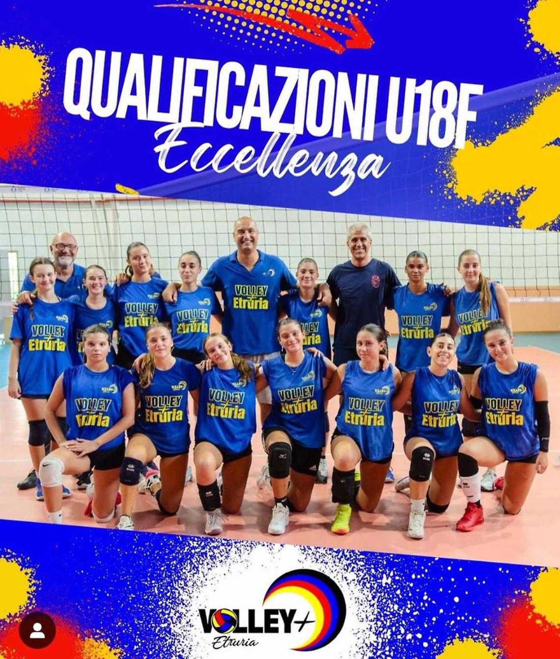 VolleyPiù Etruria: tripla qualificazione alle Eccellenze Regionali