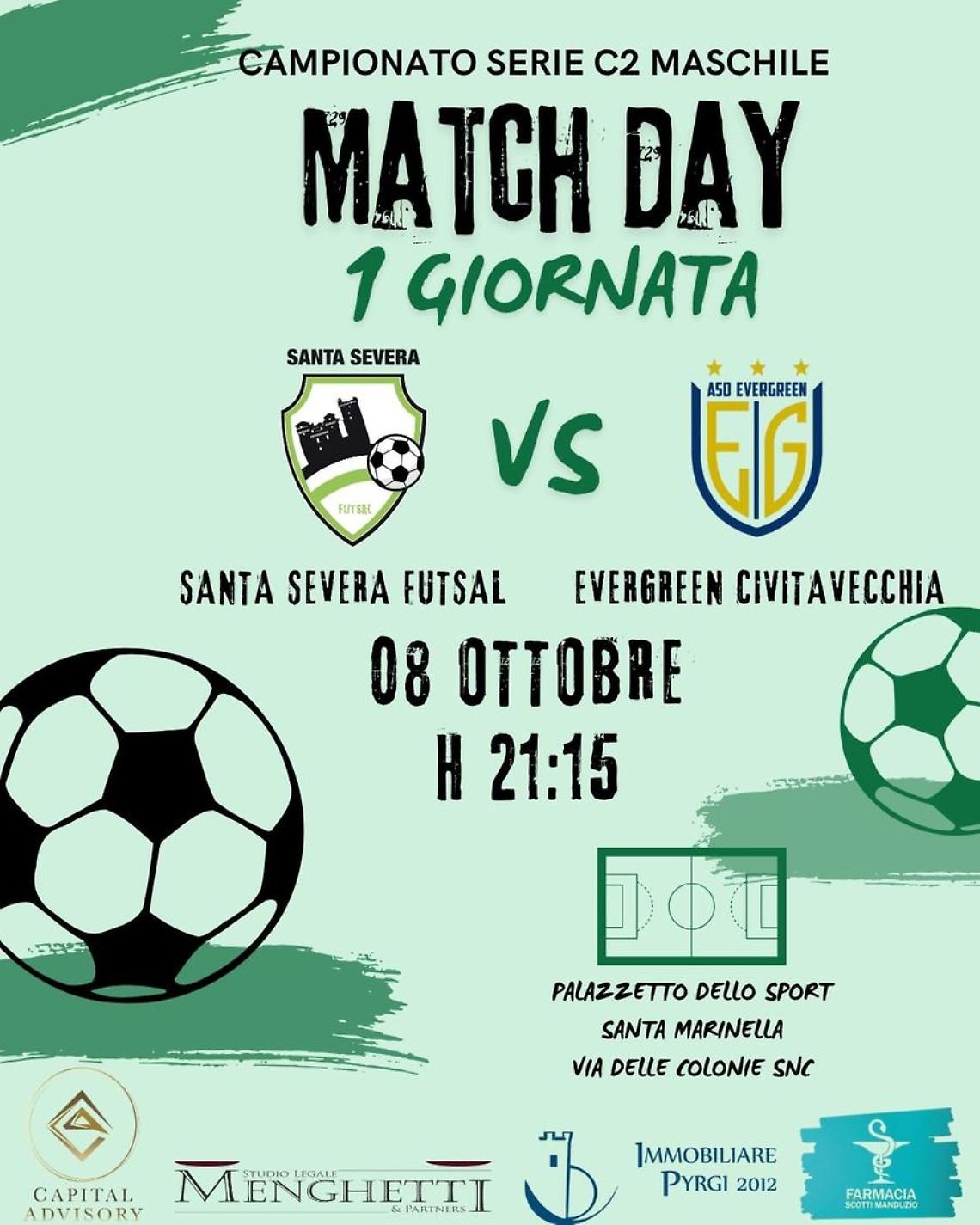 L’attesa è finita, è tempo del derby Santa Severa-Evergreen