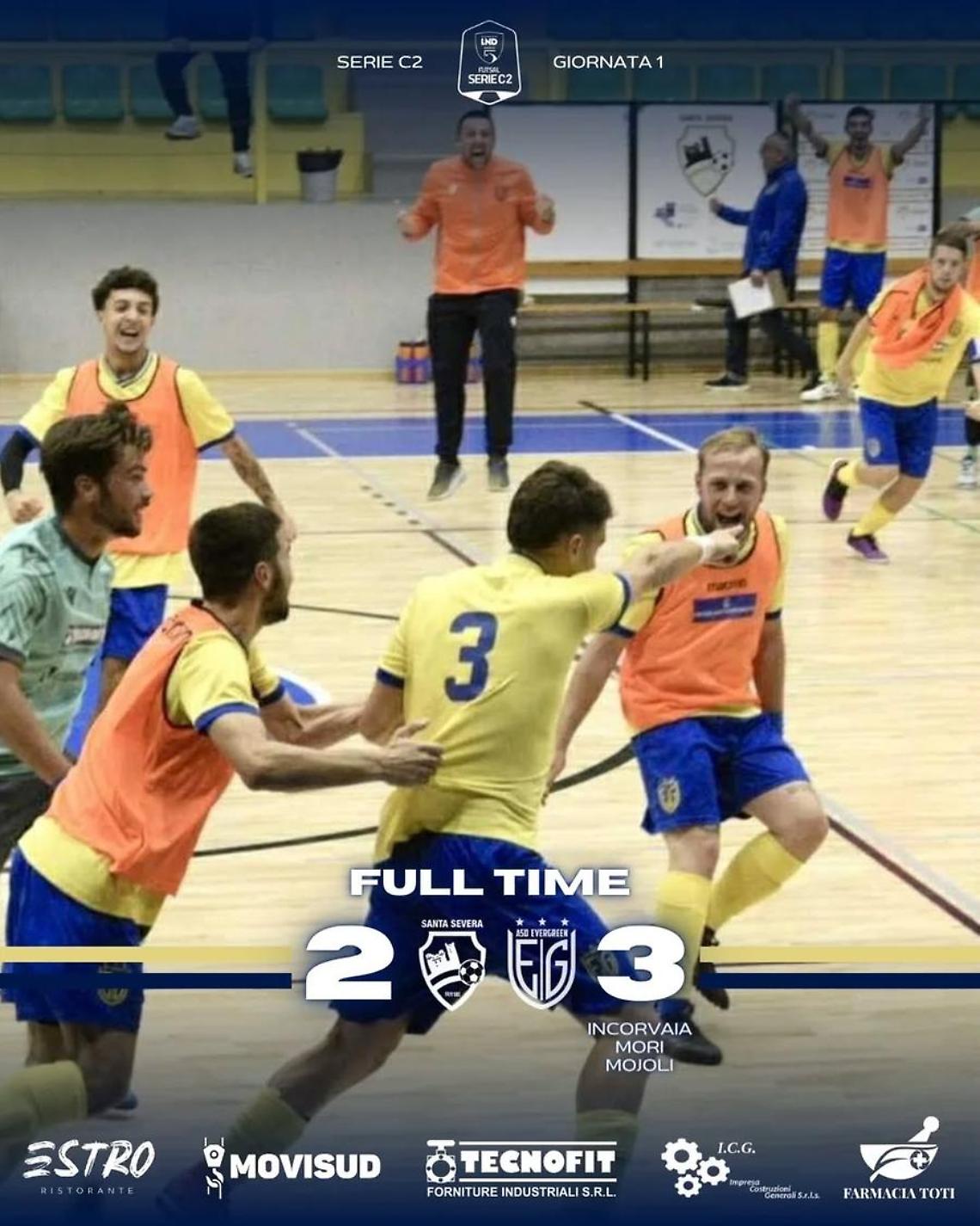 Mojoli decide nel finale: euforia Evergreen