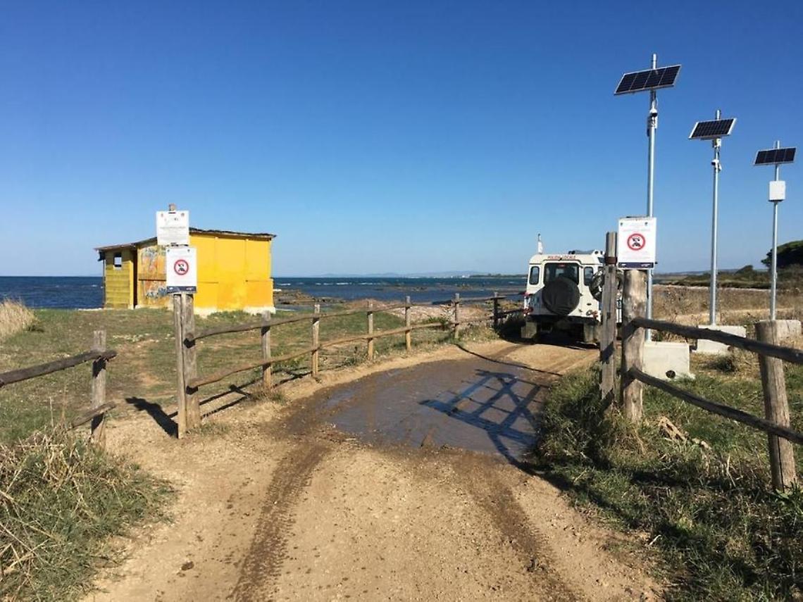 Tarquinia attiva il sistema di videosorveglianza al monumento naturale “La Frasca” per la tutela ambientale e il contrasto agli illeciti