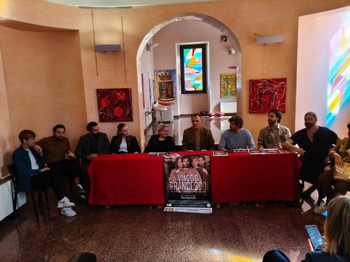 “Il viaggio di Francesco” arriva al Traiano