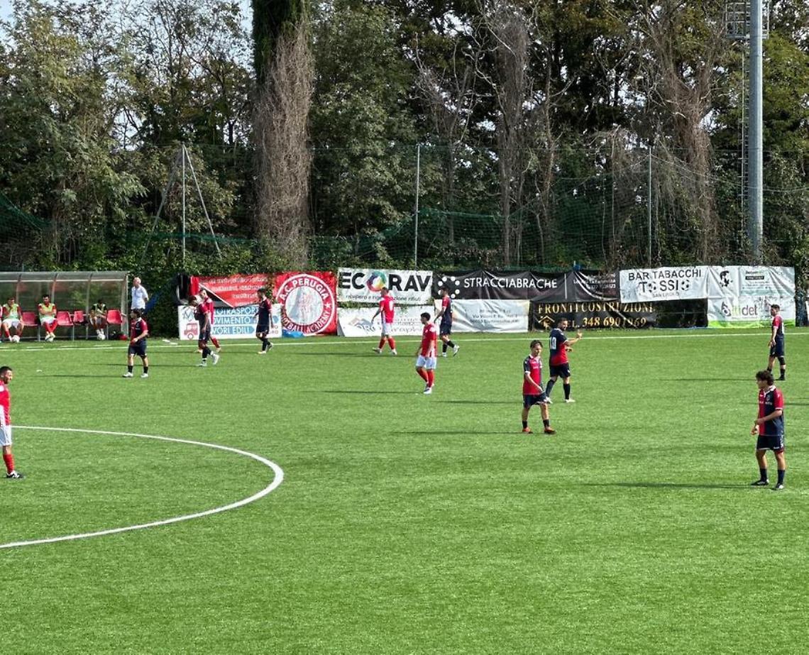 Gol e divertimento al derby Real Tolfa-Virtus Msn: ma è pari