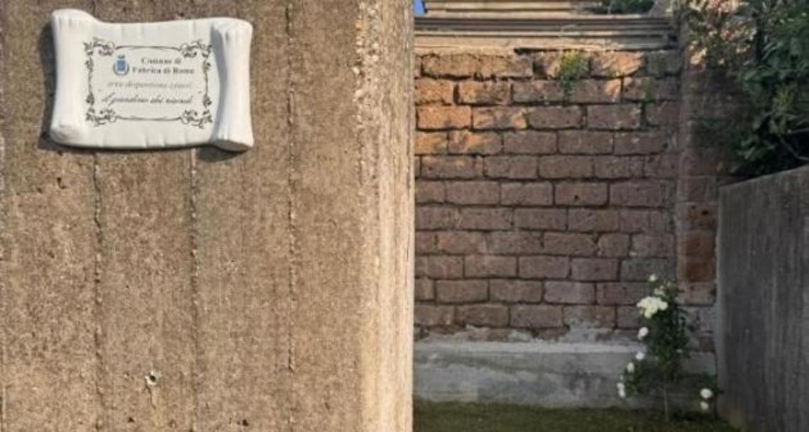 Nasce il “Giardino dei ricordi”