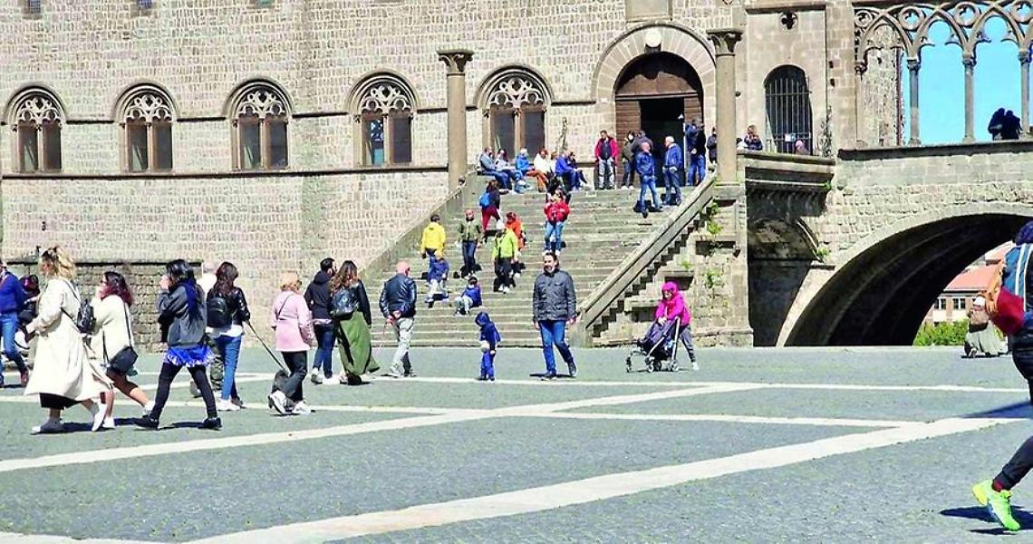 Turismo: in primavera a Viterbo quasi 53mila presenze e 79mila pernottamenti