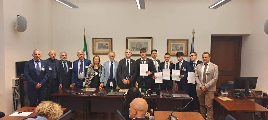L’equipaggio della Mare Nostrum ricevuto a Montecitorio