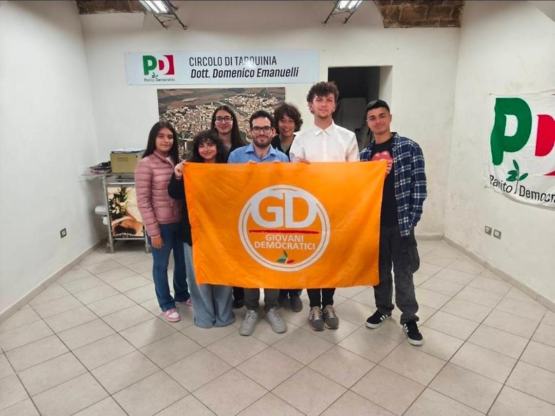 Tarquinia, Mattia Argentini primo segretario dei Giovani democratici