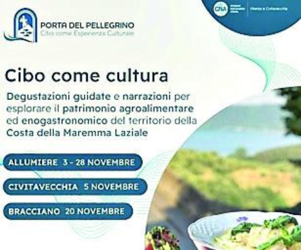 “Cibo come cultura”: la rassegna del gusto parte e si chiude ad Allumiere