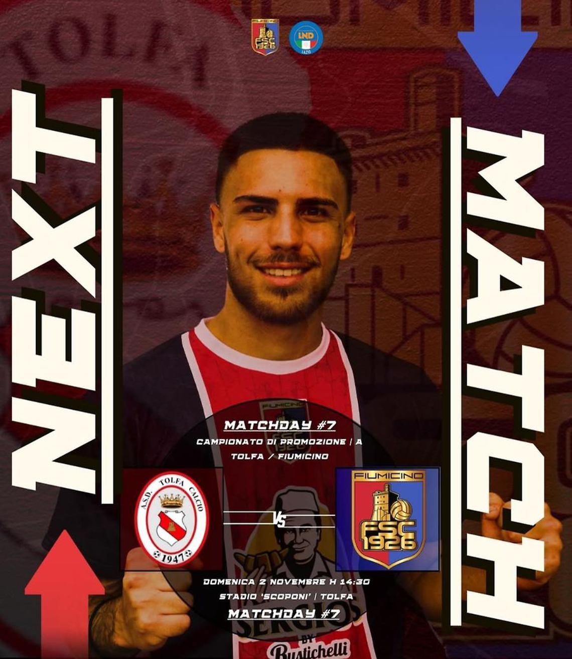 Fiumicino di scena in collina