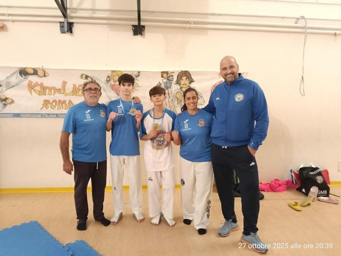 Taekwondo Civitavecchia, due medaglie agli Interregionali