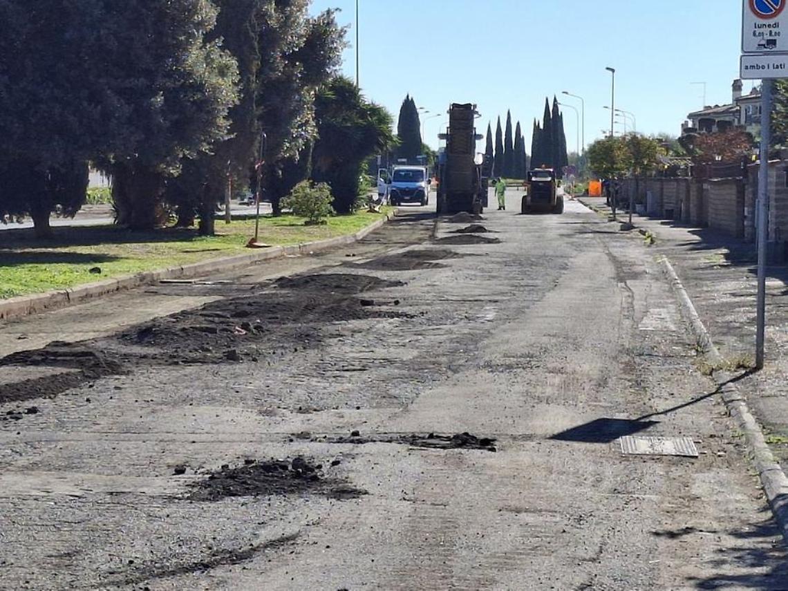 Il piano anti-buche arriva al Cerreto, molte strade oggetto di restyling