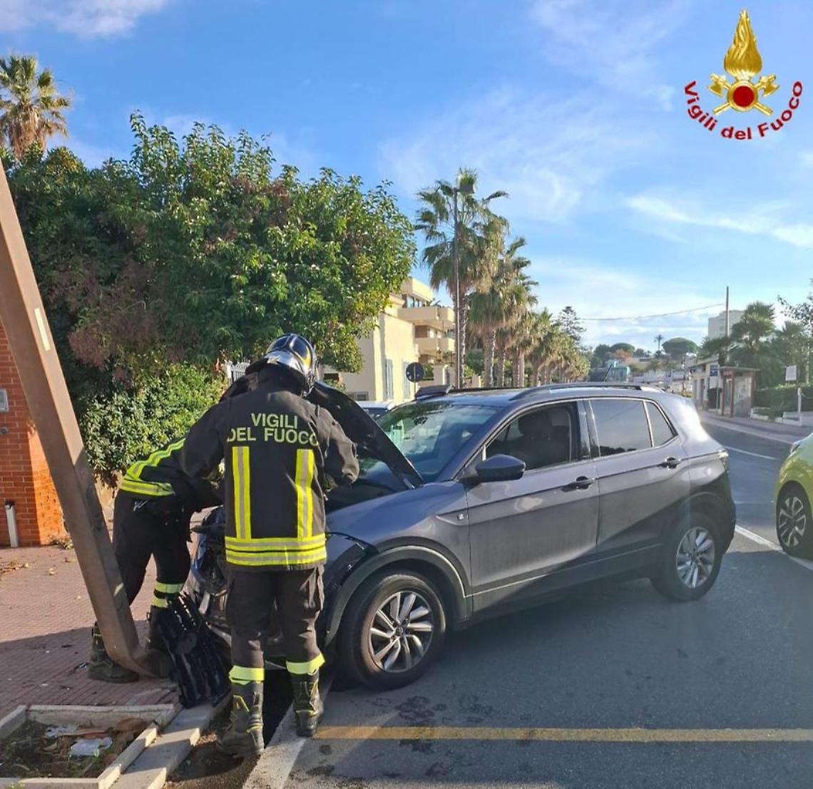 Fuori strada sull’Aurelia: ferita una donna