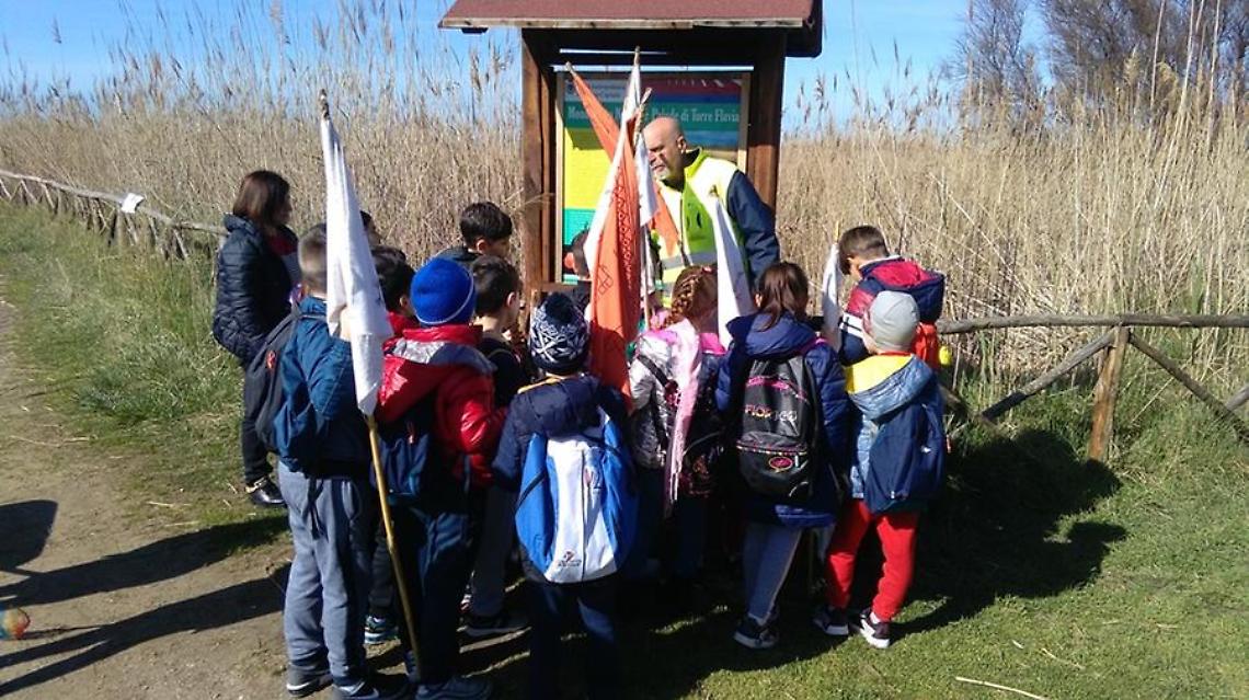 “Natura in Cammino” alla scoperta della Palude di Torre Flavia