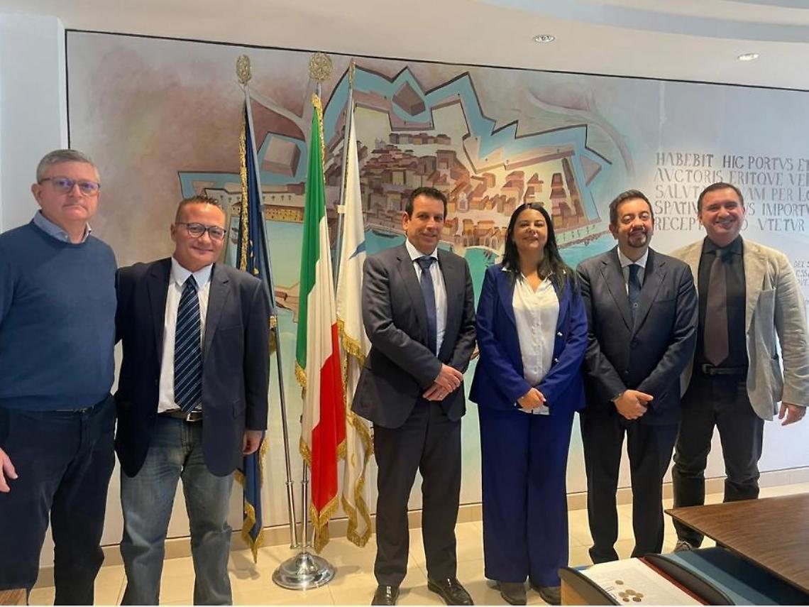 FdI, visita ufficiale al neo presidente dell’Adsp Latrofa