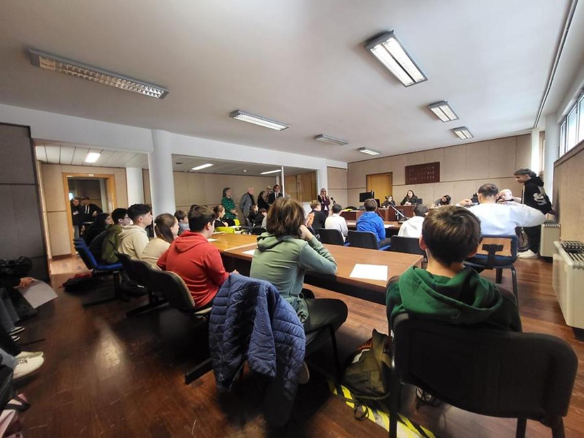 Tribunale, studenti della Flavioni protagonisti