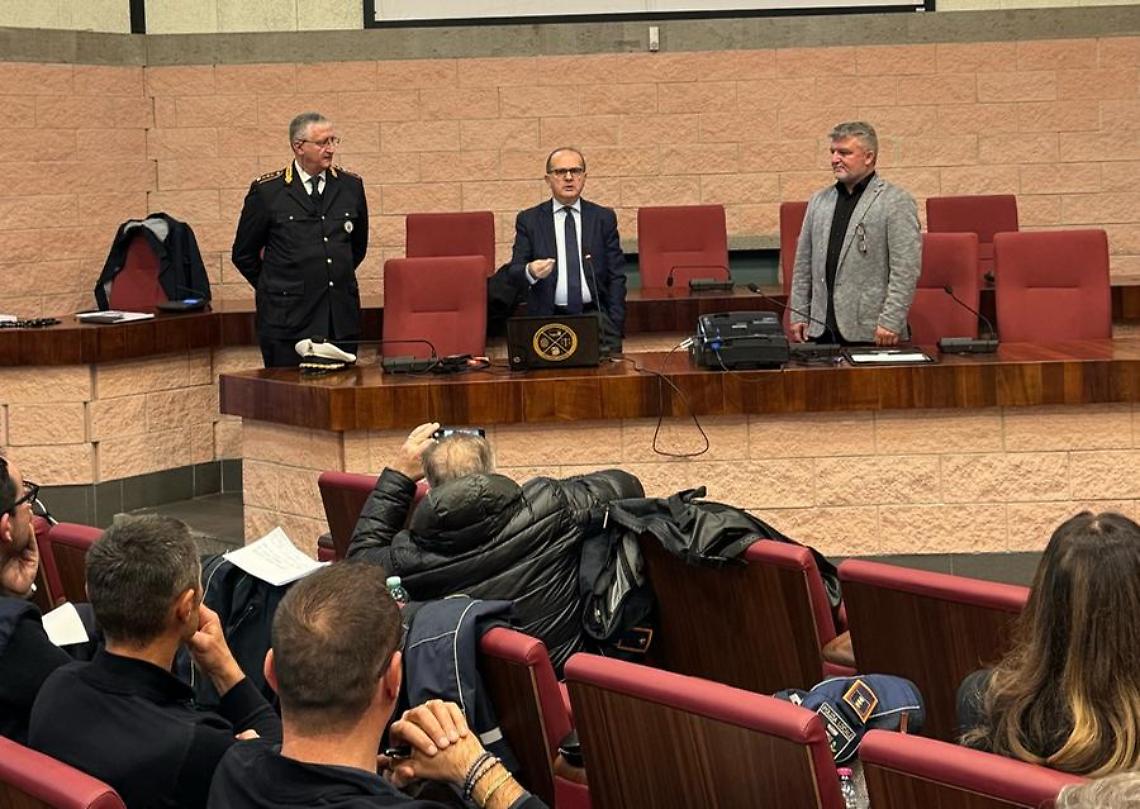 Corso di formazione alla Pucci per agenti e ufficiali