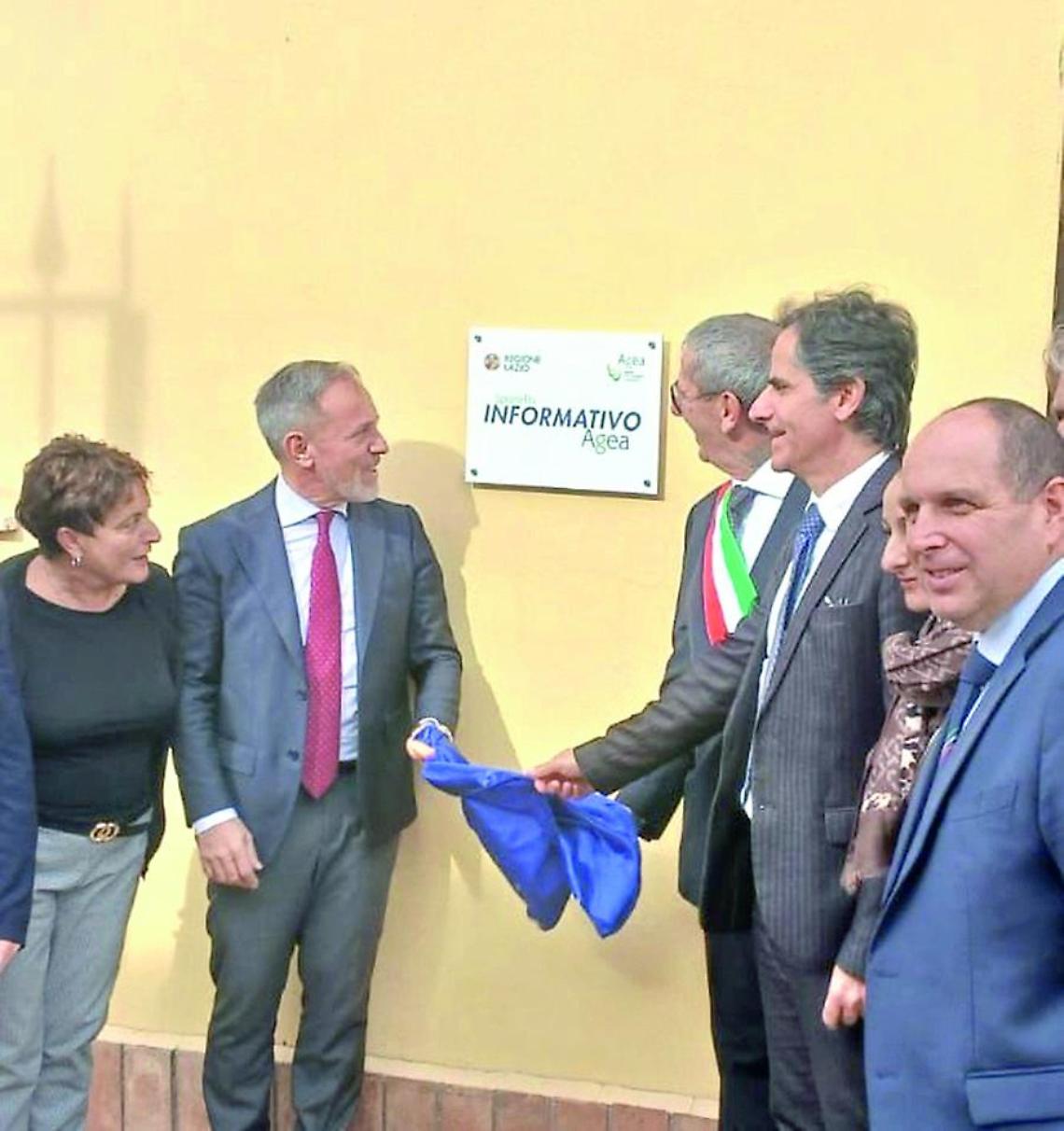 Inaugurato lo sportello Agea