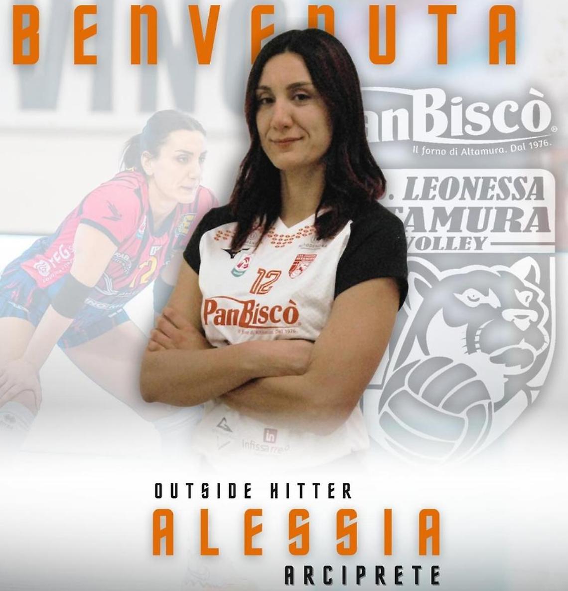 Arciprete ha una nuova missione con la Leonessa Altamura